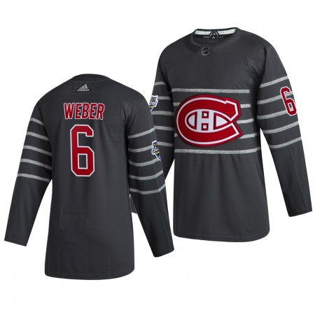 Montreal Canadiens Shea Weber 6 Grijs Adidas 2020 NHL All-Star Authentic Shirt - Mannen